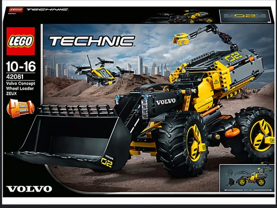 LEGO Technic 42081 Volvo Concept Wheel Loader ZEUX, foto 1 di 3