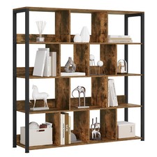 Standregal Bücherregal mit 4 Ebenen Bücherschrank Aufbewahrungsregal Küchenregal