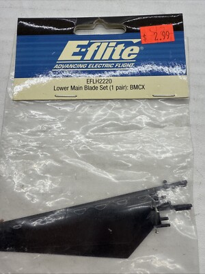 Set Pale Rotore Inferiori Blade EFLH2220 Per Elicottero MCX, 1 Paio, Nuove - Foto 5