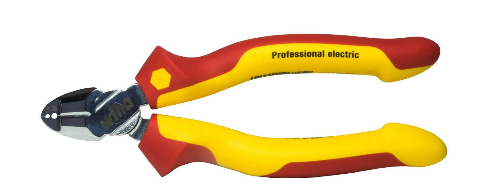 Wiha 26745 DynamicJoint® VDE Diagonal Cutting Pliers Wire Stippers 160mm