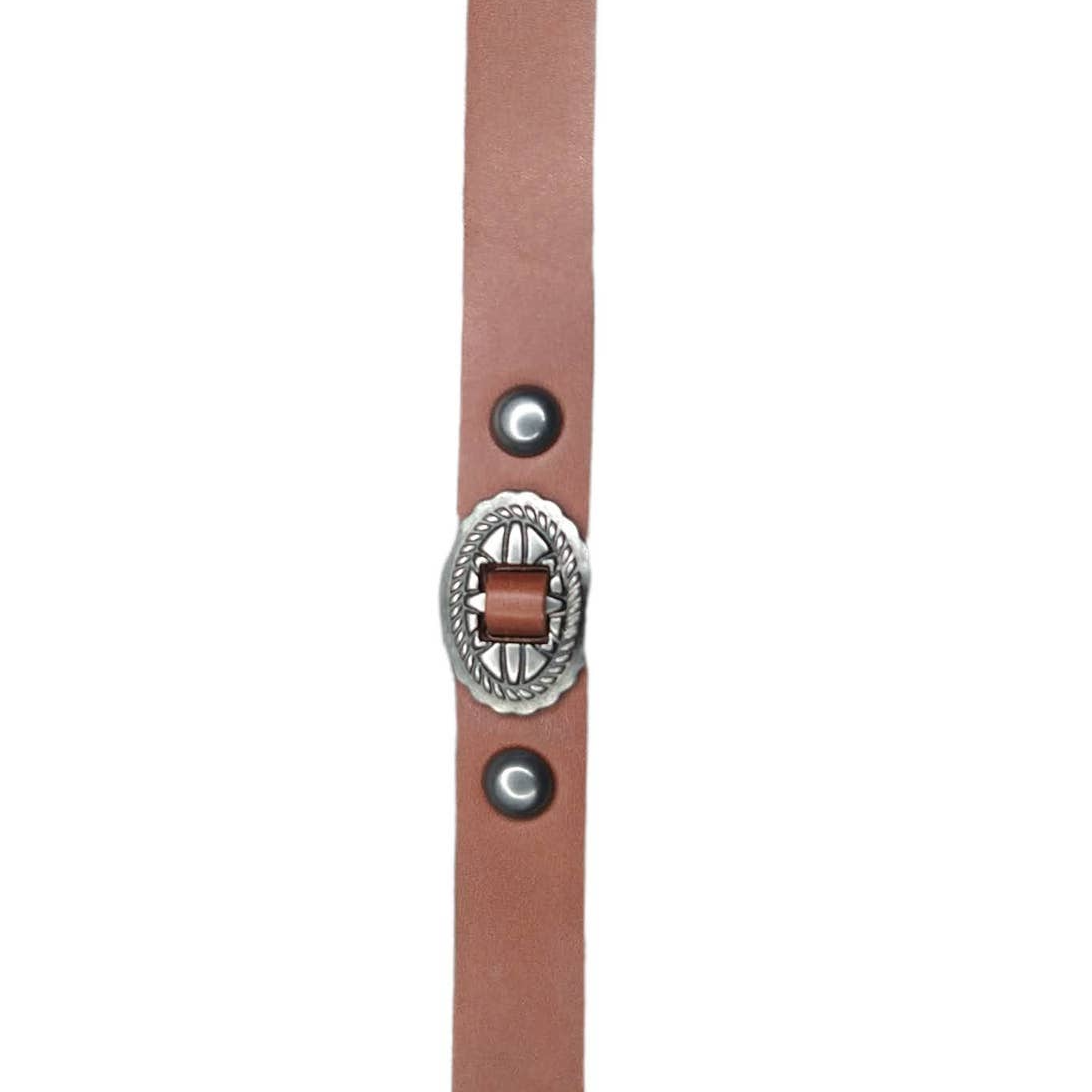 Vintage Southwestern Native American Style Leather? Belt  display picture 3