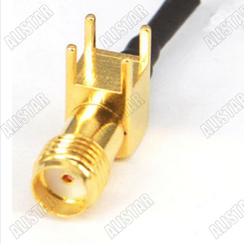 10x SMA Female Right Angle PCB to U.fl/IPX Extension Antenna WiFi 1.13mm Cable - Picture 5 of 6