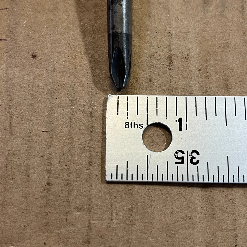 Mac Tools Flat Slotted Drive Screwdriver PKRBM8NG 3/8 绿色手柄 美国 13 号 长 — 第 4/4 张图片