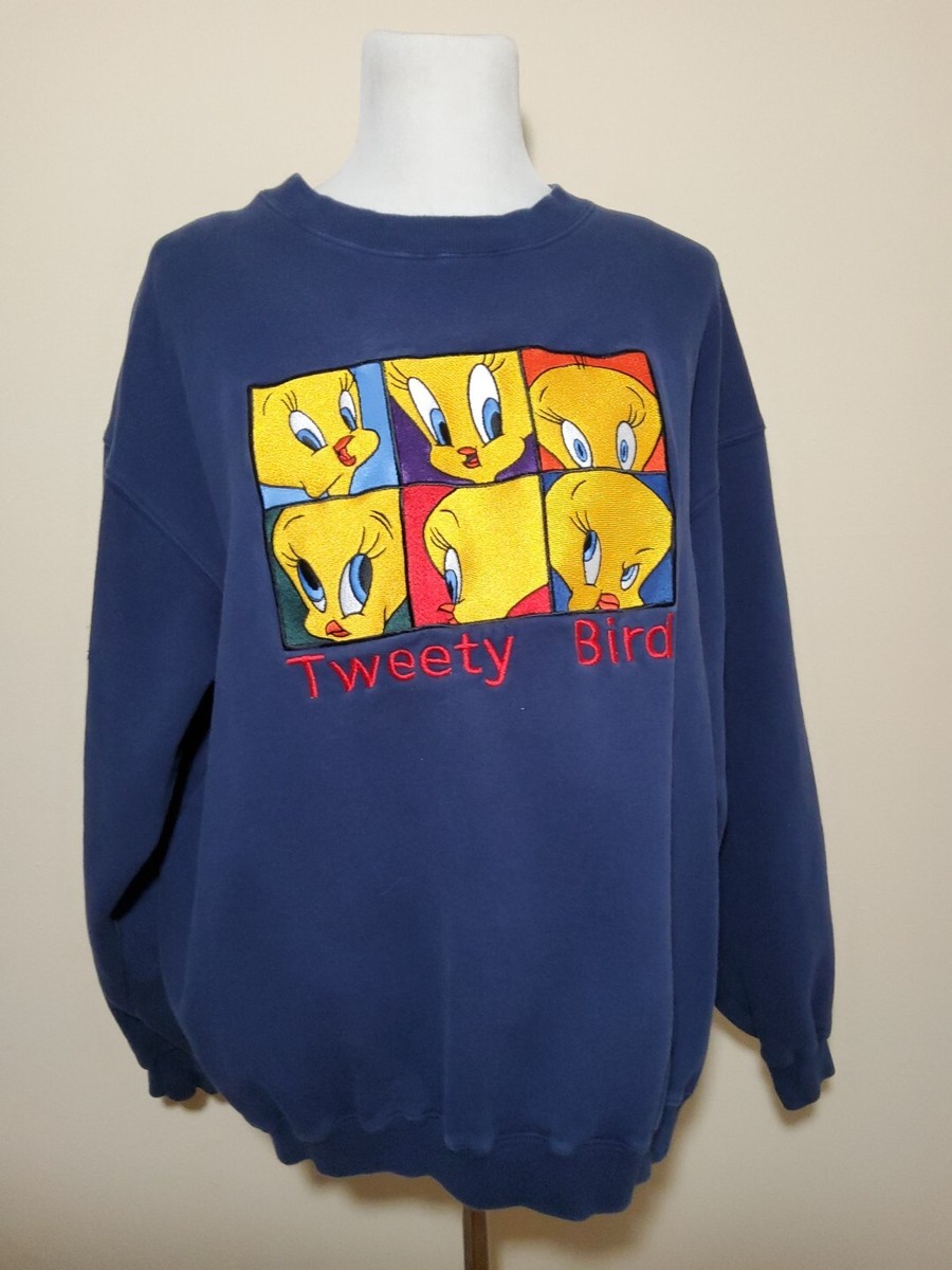 Vintage Tweety Bird Sweatshirt; Warner Brothers Studio Store XLarge | eBay