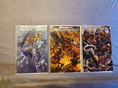 Transformers: Beast Wars The Gathering 1 2 3 Retailer Incentive 2006 IDW Comics