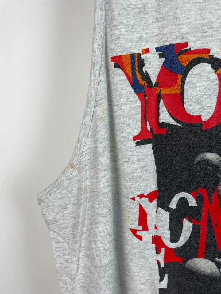Vintage 90s Bugle Boy Basketball YOU GOT NO GAME Tank Top Shirt XL 1995 USA - Image 3 of 4