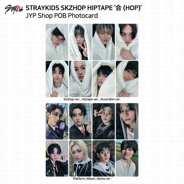 Stray Kids SKZHOP HIPTAPE 合 HOP JYP Shop POB Photocard KPOP K-POP Hyunjin
