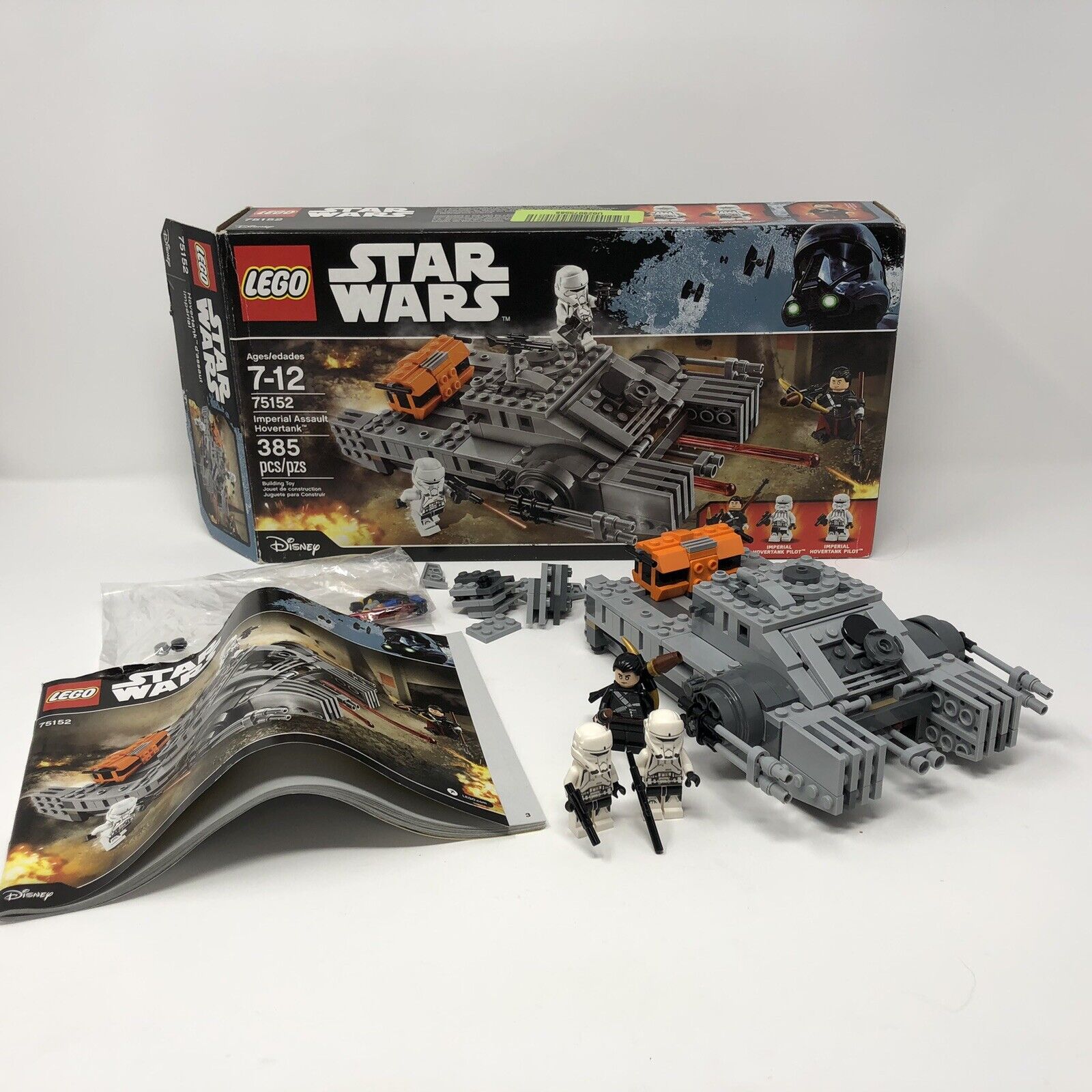 LEGO Star Wars 75152 - Imperial Assault Hovertank 2016 Complete