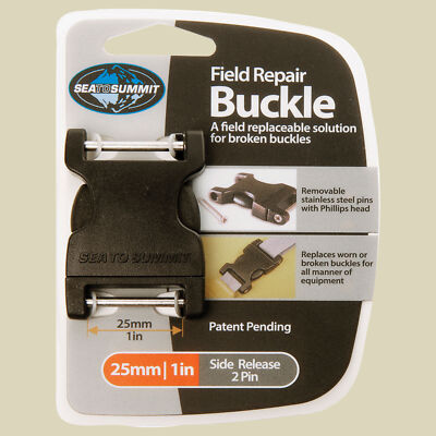 Sea to Summit Field Repair Buckle Side Release 25 mm (2 Pin) für Gurtbänder bis 