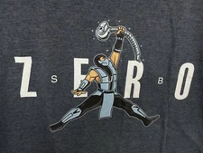 Sub Zero Men's XL Short Sleeve Crew Neck T-Shirt Heather Gray Gildan NEW 