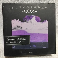 Finchberry Grapes of Bath BERRY & GRAPE Gourmet Handcrafted Soap 4.5 oz