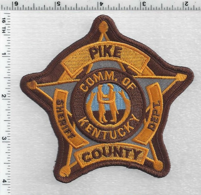 Pike County Sheriff's Dept. (Kentucky) 4th Issue Shoulder Patch eBay