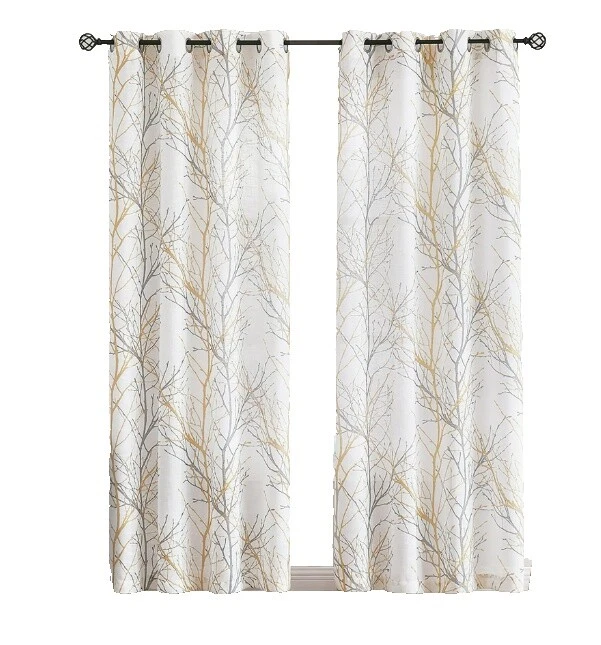 Polyester 3D Design Window Curtains & Drapes