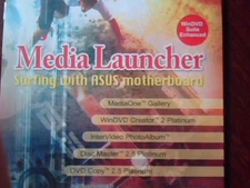 Driver Support CD ASUS Media Launcher InterVideo WinDVD Suite Enhanced M857