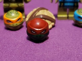Lego TMNT Minifigure Lot Teenage Mutant Ninja Turtles Michelangelo Leonardo 