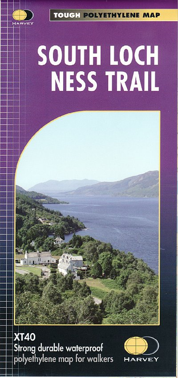 South Loch Ness Trail by Harvey Map Services Ltd SHEET MAP 9781851375240 - Image 2