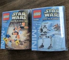 LEGO Star Wars LOT 2 (#4485) Sebulba's Podracer (#4486) AT-ST Snowspeeder (2003)
