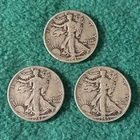 Walking Liberty Half Dollar Lot of 3 - 90% Silver - Intrinsic Silver Purchase 👀