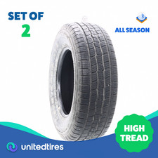 Set Of 2 Used 26570r17 Cooper Discoverer Htp Ii 115t - 1032 Set Of 2 Used 26570r17 Cooper Discoverer Htp Ii 115t - 1032