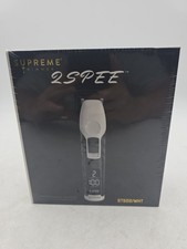 Supreme Trimmer 2Spee Hair Trimmer, 3 Hour Use, Detachable T-Blade ST622 White