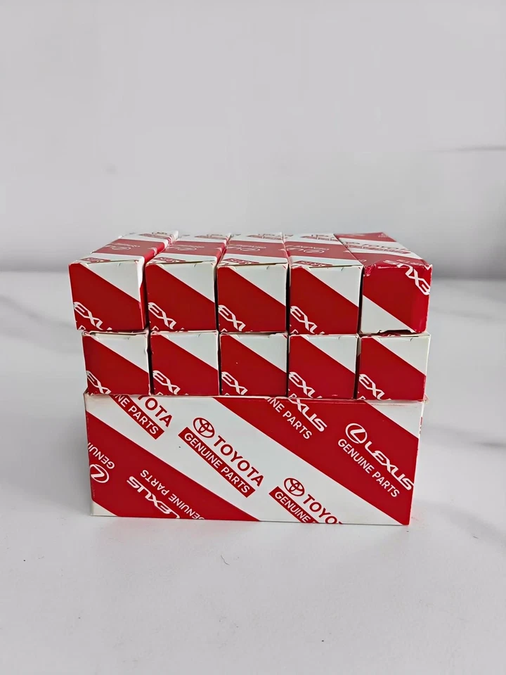 FOR TOYOTA LEXUS GENUINE OEM IRIDIUM SPARK PLUG SET OF 10*PCS 90919-01247 - Image 4 of 4