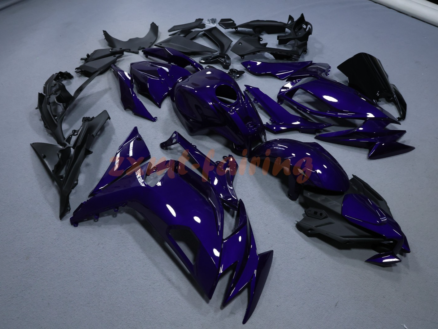 Metallic Purple Fairing Kit w/Tank Cover For Kawasaki Ninja 650 2020-2026 EX650