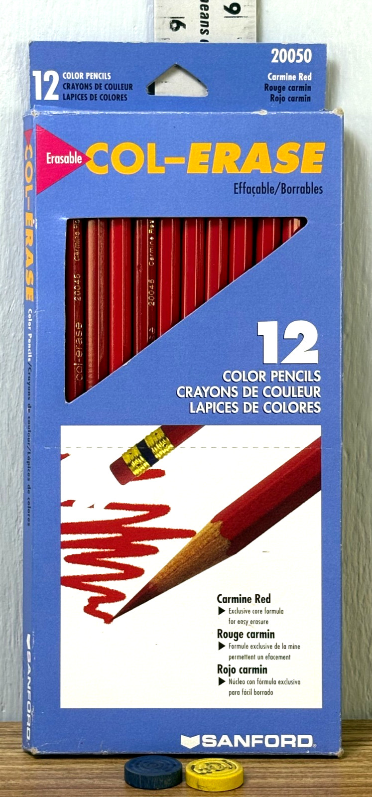Erasable 9 Unsharpened Blue Box Gdj-p-12