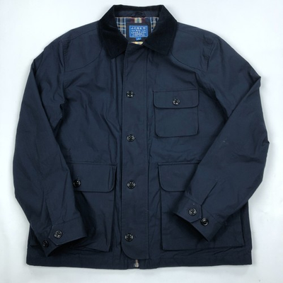 #ad J Crew Jacket Mens Large Utility Kinloch Cloth Chore Coat Heritage $89.77