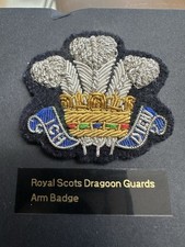 Royal Scot?s Dragoon Guards Arm Badge No1 Dress Badge
