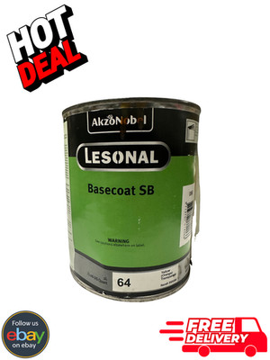 AkzoNobel Lesonal Basecoat SB 64 Yellow (Orange) Transparent 1L