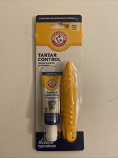 Arm Hammer Tartar Control Dental Kit For Puppies/Dogs Vanilla/Ginger Flavor