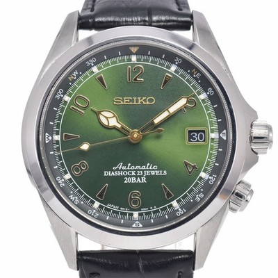 SEIKO Mechanical alpinist SARB017/6R15-00E0 Date Automatic Men's Watch Q#148913