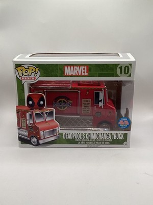 Pop Marvel Deadpool Chimichanga Truck Vinyl Bobble-Head NYCC EXCLUSIVE - 3000 pc