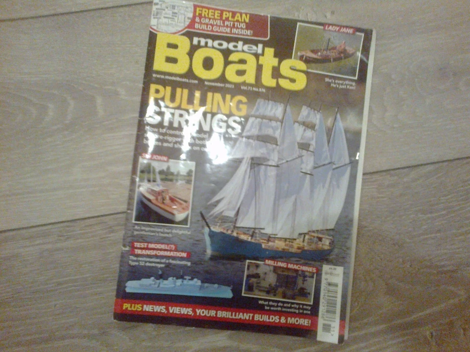 MINIATUR LANDINGCRAFT MODELLPLAN VON G GUEST - Bild 4 von 4