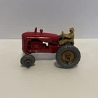 OLD VINTAGE LESNEY MATCHBOX # 4B MASSEY HARRIS TRACTOR