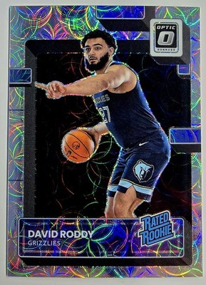 2022-23 Donruss Optic David Roddy #225 Premium Box Set /249 Rated Rookie    B