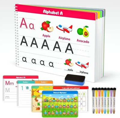 Kindergarten Learning Activities Learn to Write for Kid Age 3 4 5 Years Old, 40