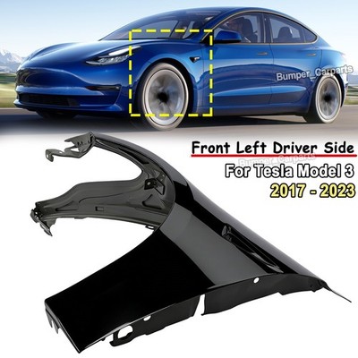Front Left Driver Fender Fit Tesla Model 3 2017 2018 2019 2020 2021 2022 2023 US