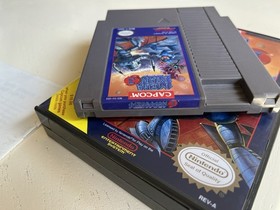 Capcom Mega Man 3 Nintendo NES cartuccia e manuale!