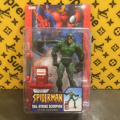 NEW! Spider-Man Tail-Strike Scorpion Action Figure with Stinger Toy Biz 2005