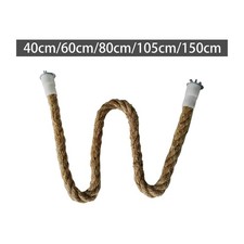 Bird Perch Stand Parrot Rope Paw Grinding Pet Supplies Chewing Toy Flexible for