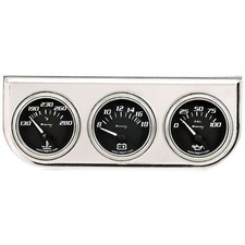 Equus E7200 7000 Series 2 Inch Chrome 3-gauge Set Opwtvolt