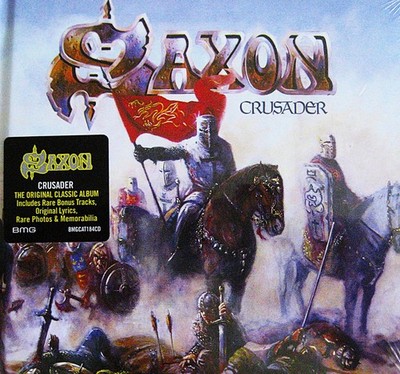 Saxon ''Crusader'' - CD, 1984/2018 BMG, Bonus Tracks, Deluxe Ed., Neu/OVP