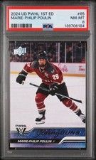 2024 Upper Deck Young Guns PWHL Marie Philip Poulin #65 PSA 8 #6184