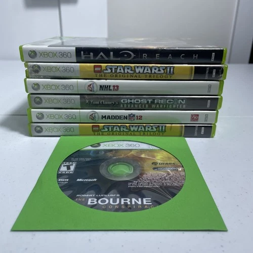 Xbox 360 Game Lot (7) – Halo Reach, LEGO Star Wars, Ghost Recon – FREE SHIPPING