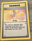 Pokémon TCG Lass Base Set Rare Trainer 75/102 Wizards 1999 Card NM/LP SEE PICS