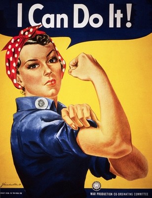 Weltkrieg Poster I Can Do It Kunstdruck Wanddeko Unikat Interieur Artwork Feature