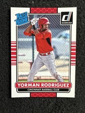 YORMAN RODRIGUEZ #42 2015 Donruss Baseball Rookie Card QTY Cincinnati Reds