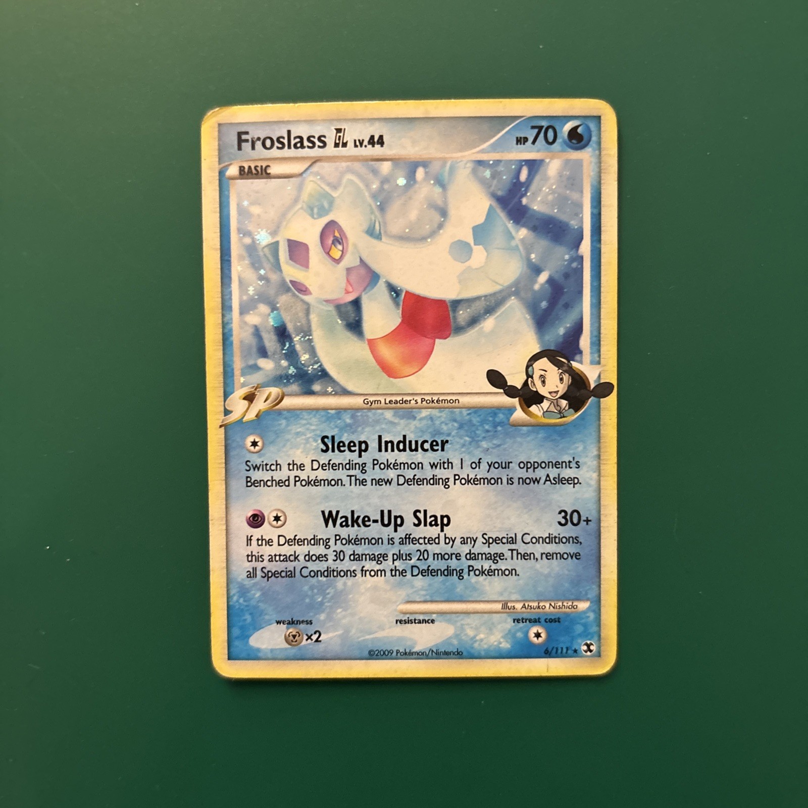 Pokémon TCG • Froslass GL • Platinum Rising Rivals 6/111 • NM Holo