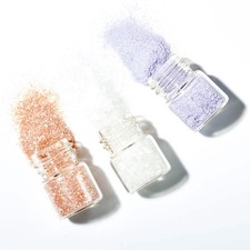 Glitzer Glitter Vegan Bio in Weiß Lila Pfirs...